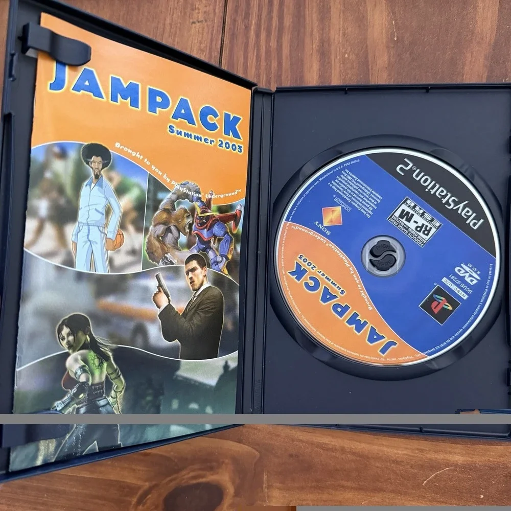 PlayStation Underground Jampack -- Summer 2003 (RP-T) (Sony PlayStation 2)